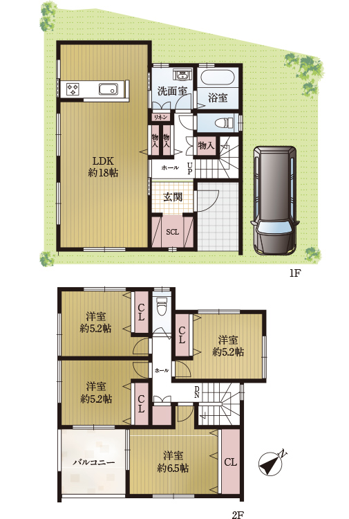 C号地 参考間取り