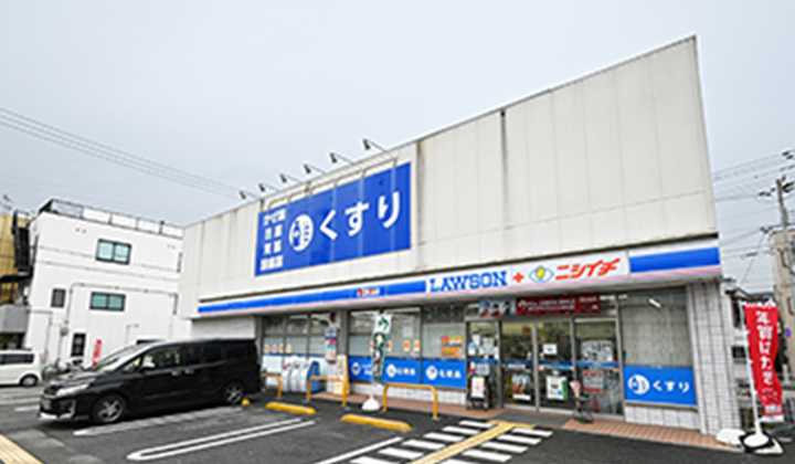 ローソンニシイチドラック崇徳院店