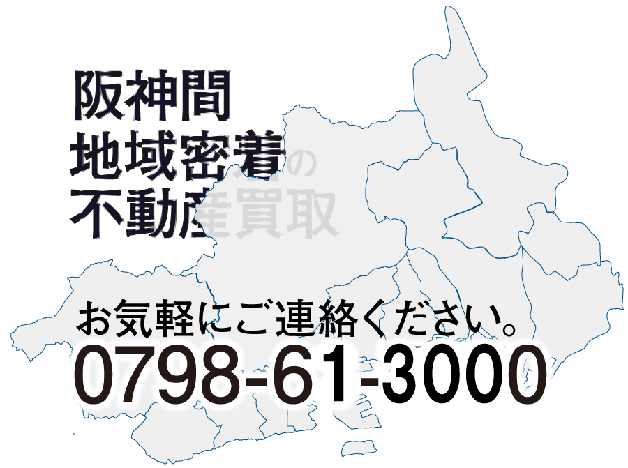阪神間地域密着の不動産買取